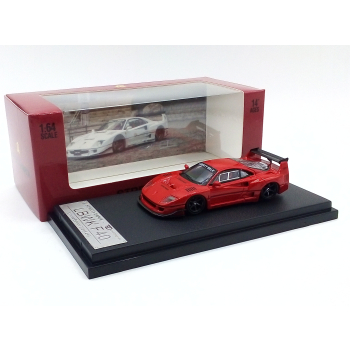 Ferrari F40 LBWK Liberty Walk red Limited Edition 315/499 + decal - skala 1:64 - Street Warrior
